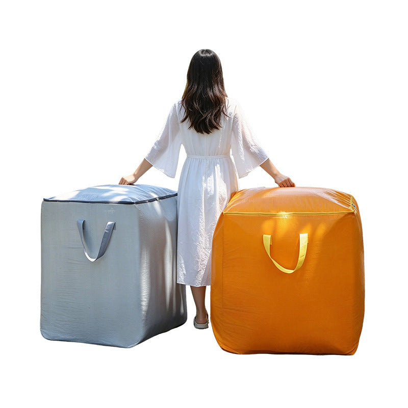 Large-Capacity Moving Packing Bag, Student Dormitory Luggage, Waterproof and Moisture-Proof Quilt Storage Bag, Clothing Organizing Bag - image 5