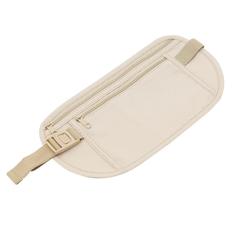 Anti-Theft Waist Bag, Close-Fitting Storage Bag, Travel, Sports, Running, Invisible Thin Passport Bag for Men and Women, Anti-Theft Wallet, Cross-Border - image 5