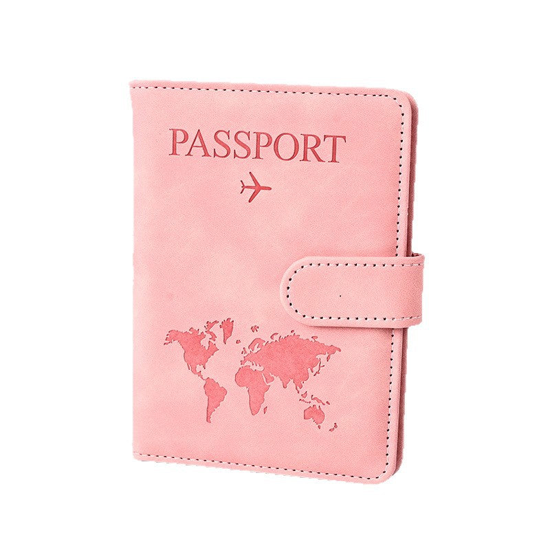 New Retro Magnetic Passport Holder with High Aesthetic Appeal, Scratch-Resistant and Wear-Resistant Travel Document Holder, Ticket Holder with Multiple Card Slo - image 5