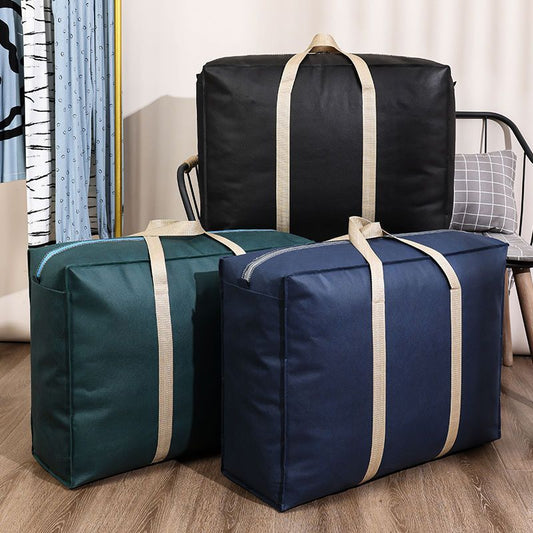 Moving storage bag, large-capacity kindergarten clothing organizer bag, moisture-proof quilt bag, travel bag, moving packing bag - image 2