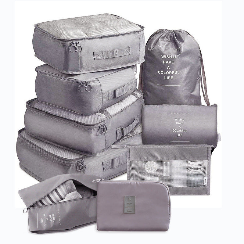 Travel storage bag seven-piece set, waterproof twill multi-functional large-capacity clothing sorting bag, travel storage bag - image 5