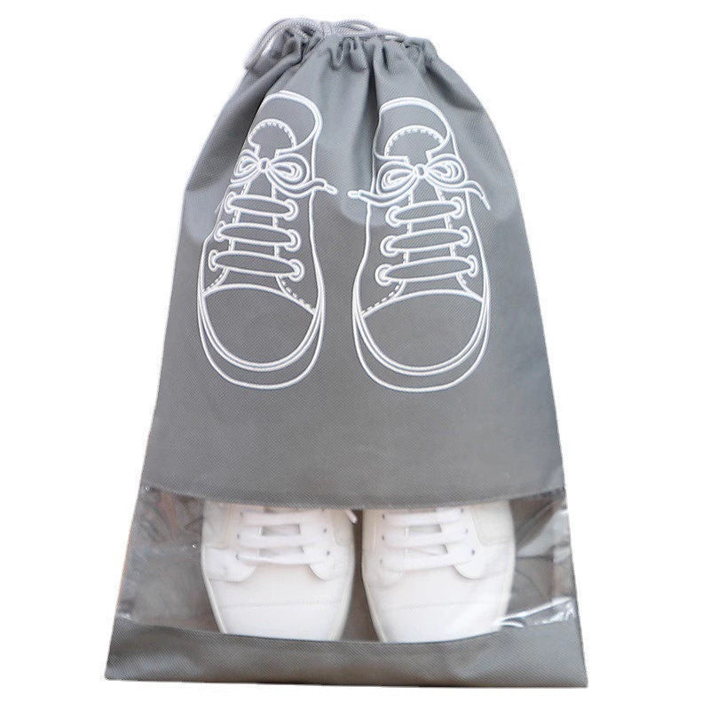 Shoe storage bag, shoe bag, travel essential, shoe bag for travel and moving, shoe cover, shoe protector, dust-proof drawstring bag - image 5