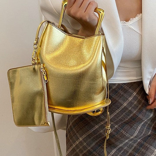 Large-capacity Fashionable Tote Bucket Bag