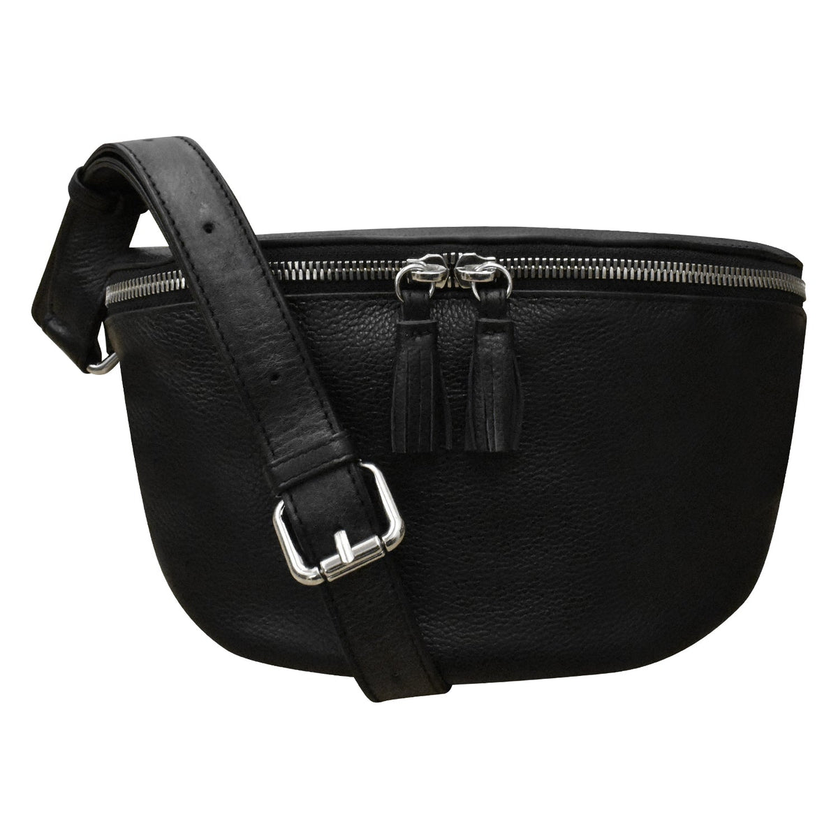Belt Bag with Metal Zip