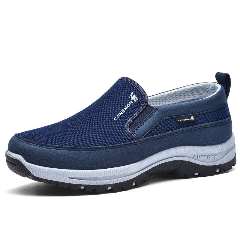 Men's Non-slip Slip-on Walking Shoes 49-yard Cross-border Large-size Casual Mesh Sports Shoes Soft-soled Travel Shoes - image 5