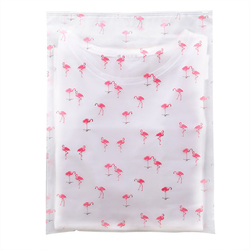 In-Stock Wholesale Travel Clothing Dust-Proof Storage Bags, Underwear Packing Pe Shoe and Clothing Frosted Zipper Bags - image 5