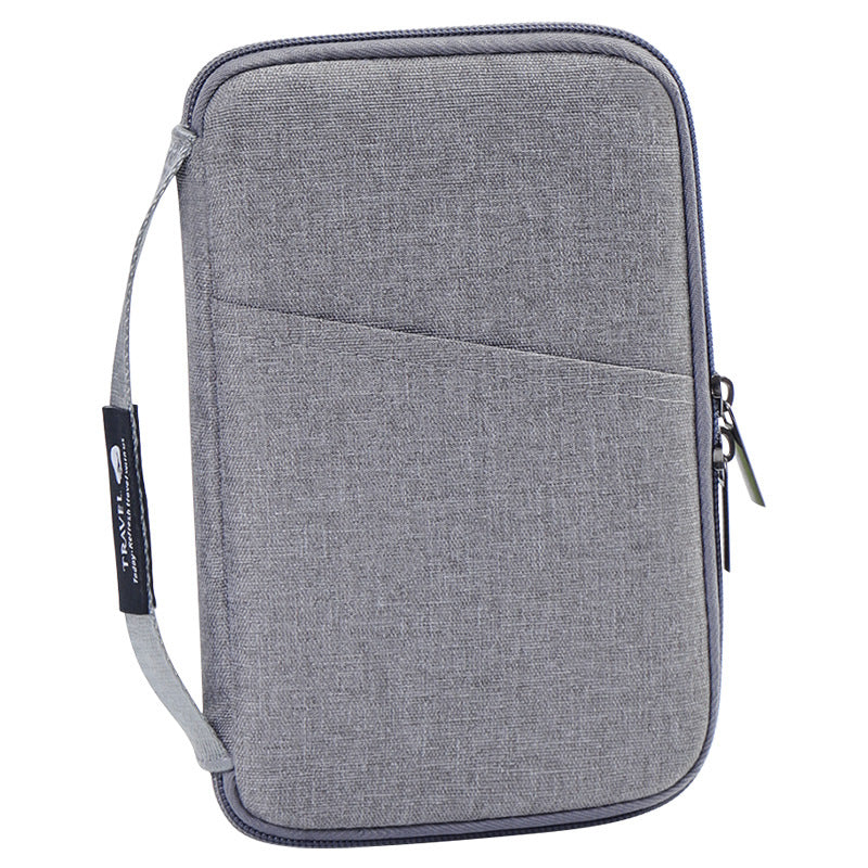 Cross-Border Korean Version Waterproof Passport Bag Multi-Functional Document Storage Bag Large Capacity Card Holder Travel Portable Wallet for Overseas Travel - image 5