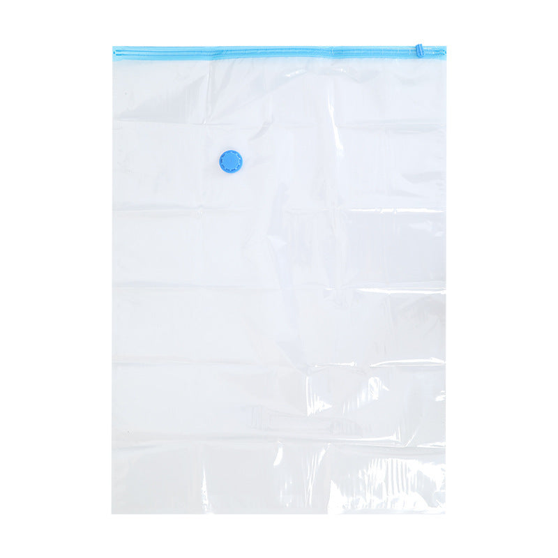 Cross-border transparent vacuum compression bag seasonal clothes storage bag clothes quilt storage bag hand roll thick explosion-proof - image 5