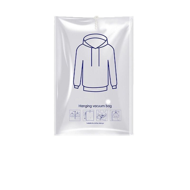 Hanging Vacuum Compression Bag Anti-ash Cover Thickened Down Jacket Clothes Clothes Luggage Air Bag Storage Bag - image 5