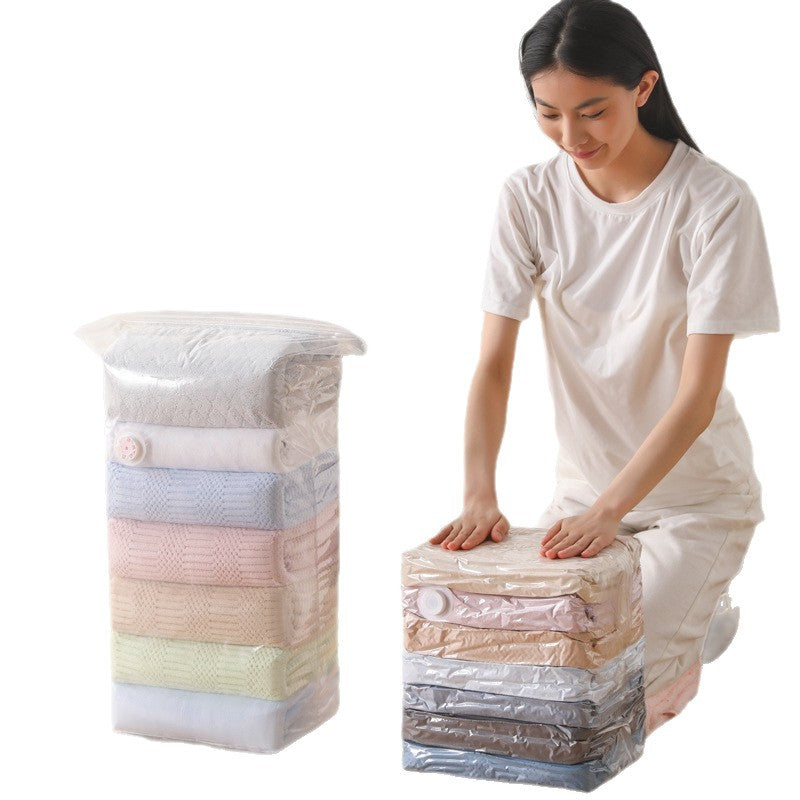 Vacuum Compression Bag, Thickened and Large Capacity, No Need for Air Extraction, Special Storage Solution for Clothes and Quilts, Luggage Sealing Bag - image 5