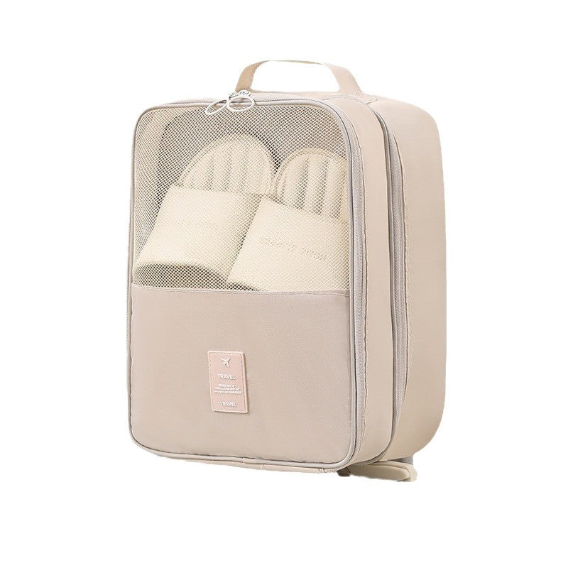 Cross-Border Storage Twill Oxford Cloth Shoe Bag Three-Position Shoe Bag Travel Storage Bag Storage Bag Travel Shoe Bag - image 5