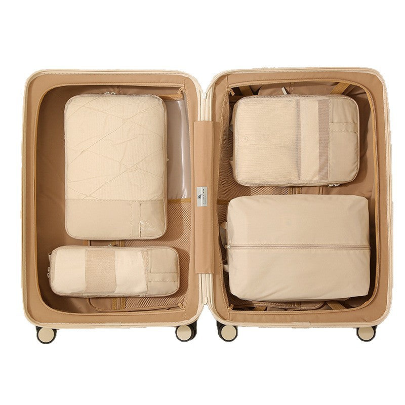 Upgraded Compressible Oxford Cloth Six-Piece Storage Bag Travel Moving Convenient Storage Bag Suitcase Travel Bag - image 5
