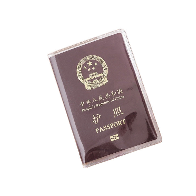 Passport Holder, Passport Cover, Travel Passport Holder, Document Bag, Frosted Transparent Passport Cover, Document Passport Protective Cover - image 5