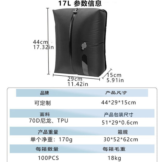 Travel Vacuum Bag Compression Bag Airtight Moisture-Proof Waterproof Suitcase Travel Clothing Packing Organizer Storage Bag - image 2