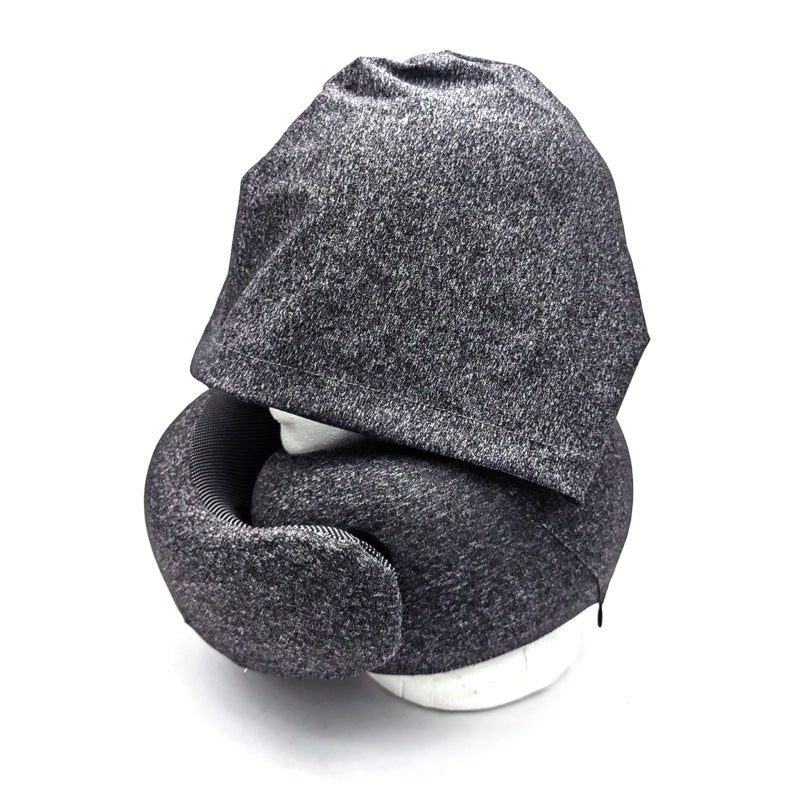 Amazon's Popular U-Shaped Pillow Hooded Memory Foam Neck Nap Airplane Neck Pillow Can Be Stored as a Travel Pillow - image 5