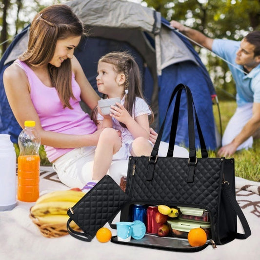 Insulated Travel Tote Bag