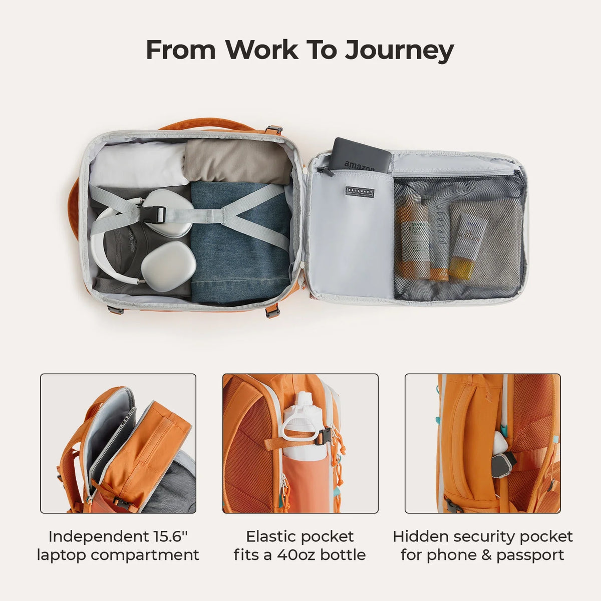 Faro 29L Travel Backpack Set