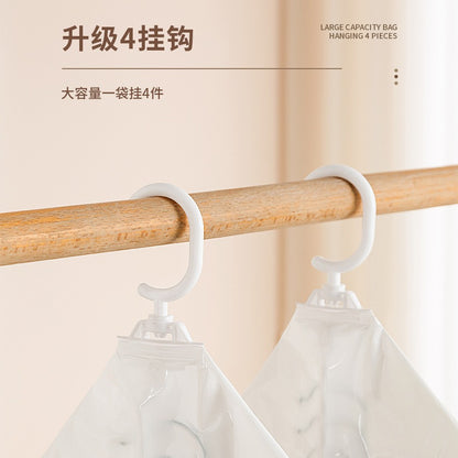Hanging Vacuum Compression Bag Household down Jacket Clothing Organization Moisture-Proof, Mildew-Proof and Dust-Proof Storage Bag Wholesale - image 4