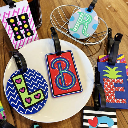 Cross-Border Ins Letter Luggage Tags, Bag Tags, Station Anti-Loss Tags, Travel Essentials, Name Identification Tags - image 1