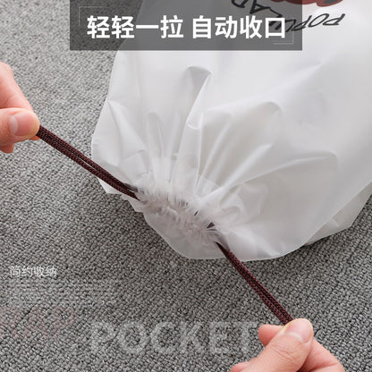 Bear-Shaped Shoe Storage Bag, Dustproof and Moisture-Proof Drawstring Pouch, Student Dormitory Shoe Organizer, Travel Bag - image 4