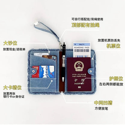 Tagi. Passport Holder, Wallet, Card Holder, Document Organizer, Birthday Gift, Protective Cover, Multifunctional, Small and Portable for Travel - image 4