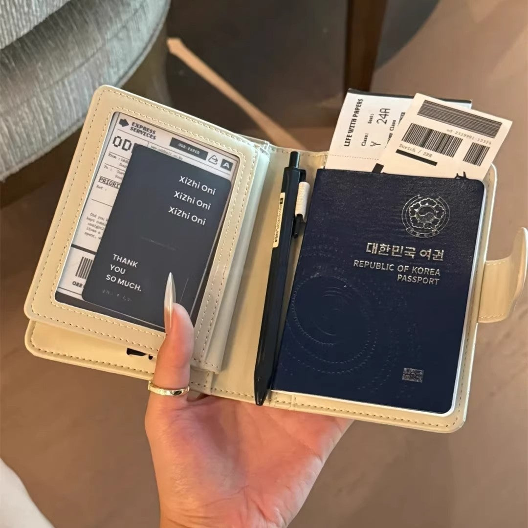 【Travel Companion】Anti-Theft Passport Holder, Card Holder, Document Organizer, Boarding Pass Storage Bag, Ticket Holder, Wallet All-In-One - image 4