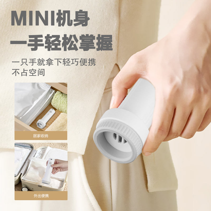 Vacuum Compression Bag Wireless Air Pump Travel Portable Compression Electric Pump High-Power Air Extraction Pump for Clothes - image 2