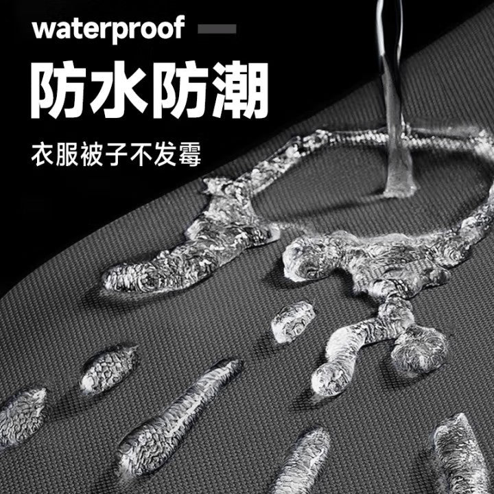 Oxford Cloth Large-Capacity Moving Packing Bag Student Dormitory Clothes and Quilt Storage Bag Rivet Reinforced Luggage Bag - image 2