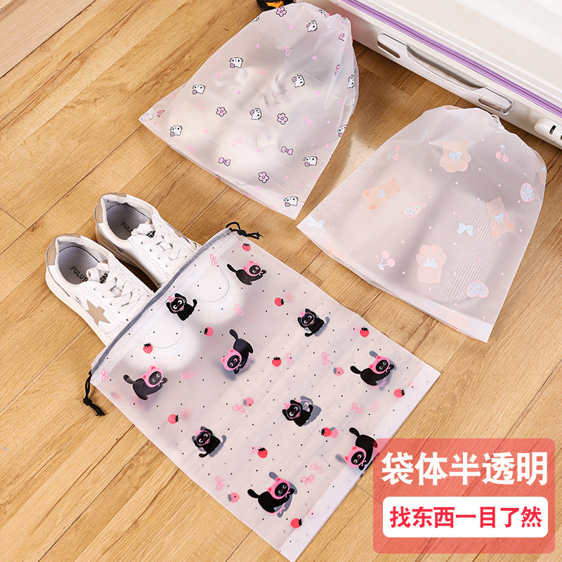 Shoe Storage Bag, Dust-Proof and Moisture-Proof Drawstring Pouch, Student Dormitory Shoe Organizer, Anti-Yellowing Travel Bag - image 2
