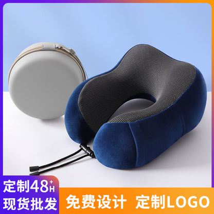 U-Shaped Pillow, Neck Pillow, Memory Foam Travel Pillow, Neck Support Pillow, Promotional Gift, Logo, in Stock, Wholesale, Dropshipping - image 1
