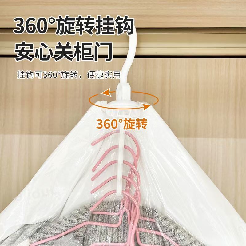 Hanging Transparent down Jacket Compression Bag, Vacuum Bag for Air Extraction, Large Clothing Storage Bag, Multiple Sizes - image 4