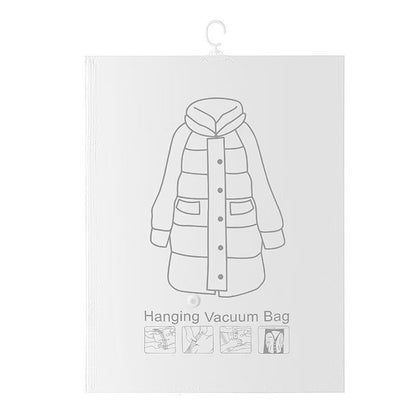 Hanging Transparent down Jacket Compression Bag, Vacuum Bag for Air Extraction, Large Clothing Storage Bag, Multiple Sizes - image 5