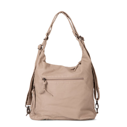Quilted Convertible Hobo Bag