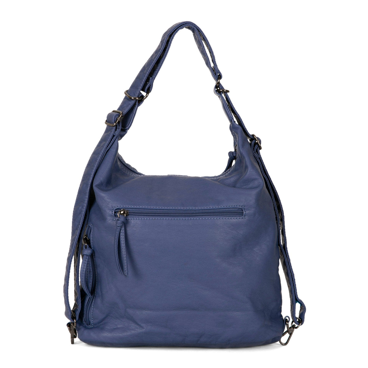 Quilted Convertible Hobo Bag