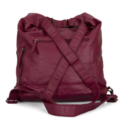 Quilted Convertible Hobo Bag