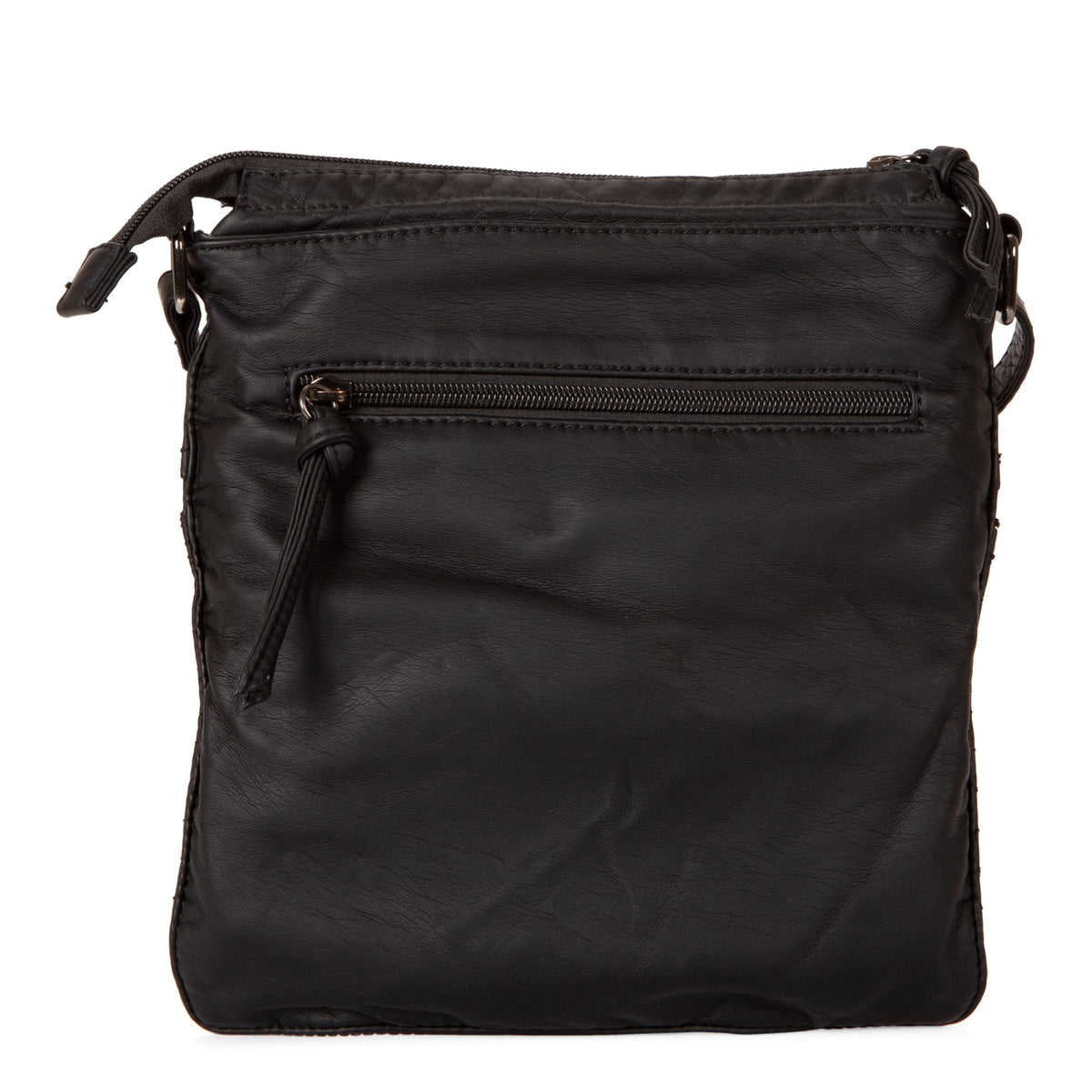 Quilted Multi Zip Crossbody