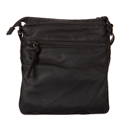 Quilted Multi Zip Crossbody