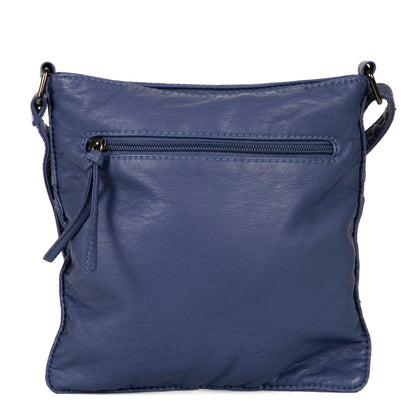 Quilted Multi Zip Crossbody