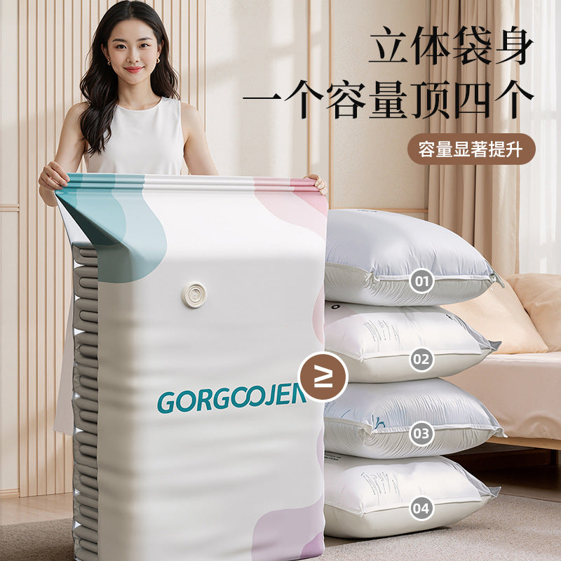 Household Vacuum Compression Bags, Large Storage Bags for Moving, Travel, and Clothing Organization - image 2