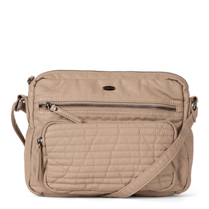 Quilted Crossbody with Front Pouch