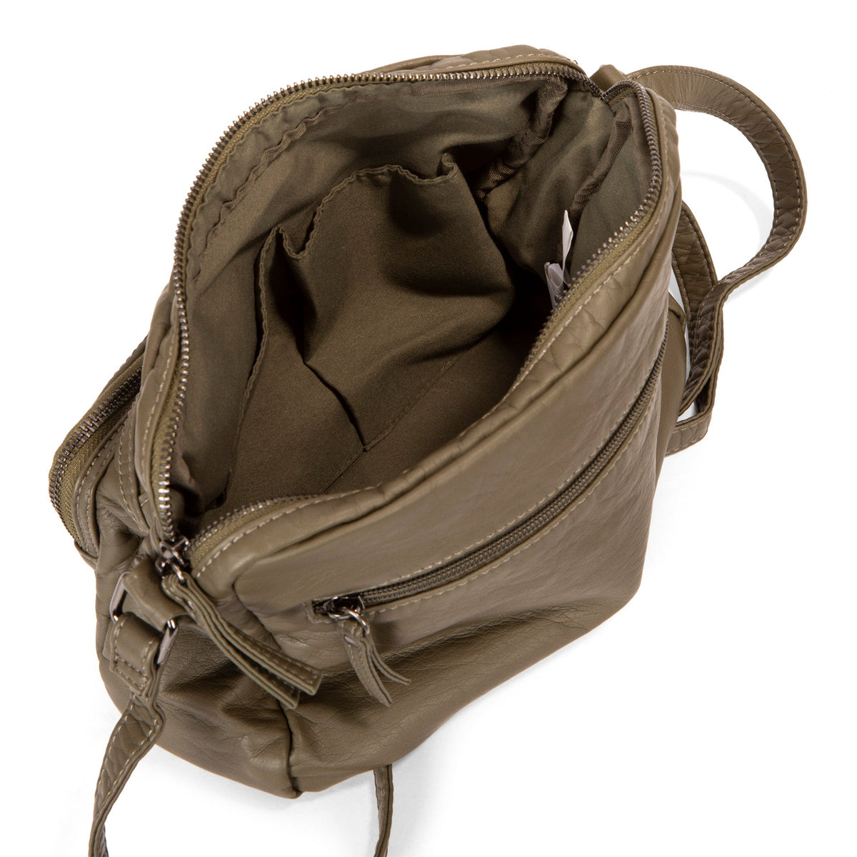 Quilted Crossbody with Front Pouch