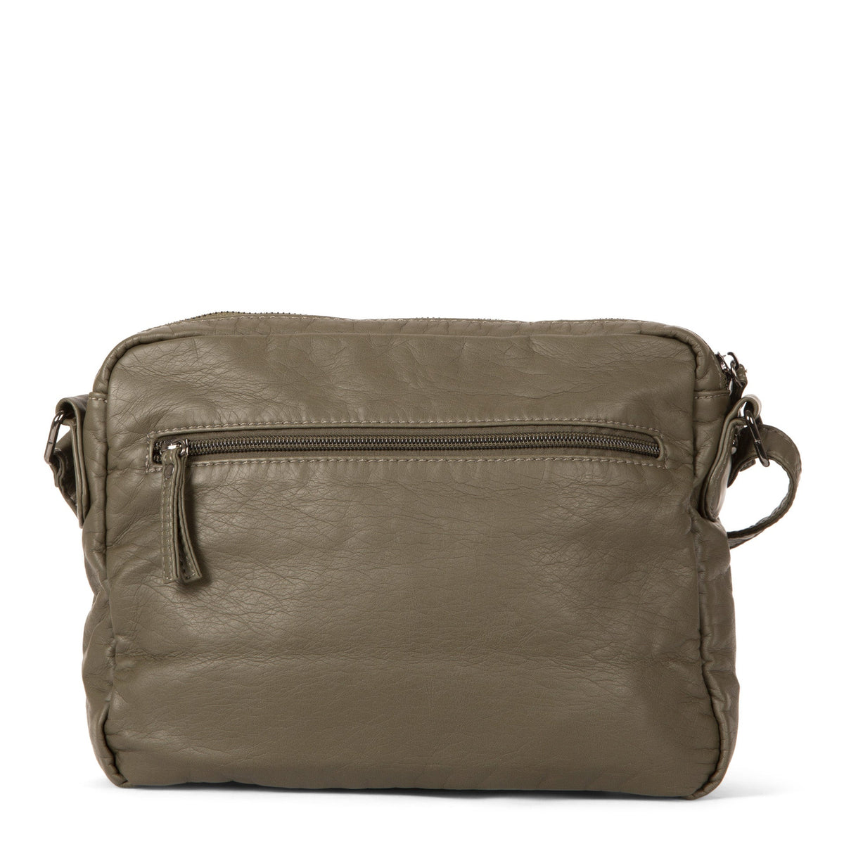Quilted Crossbody with Front Pouch