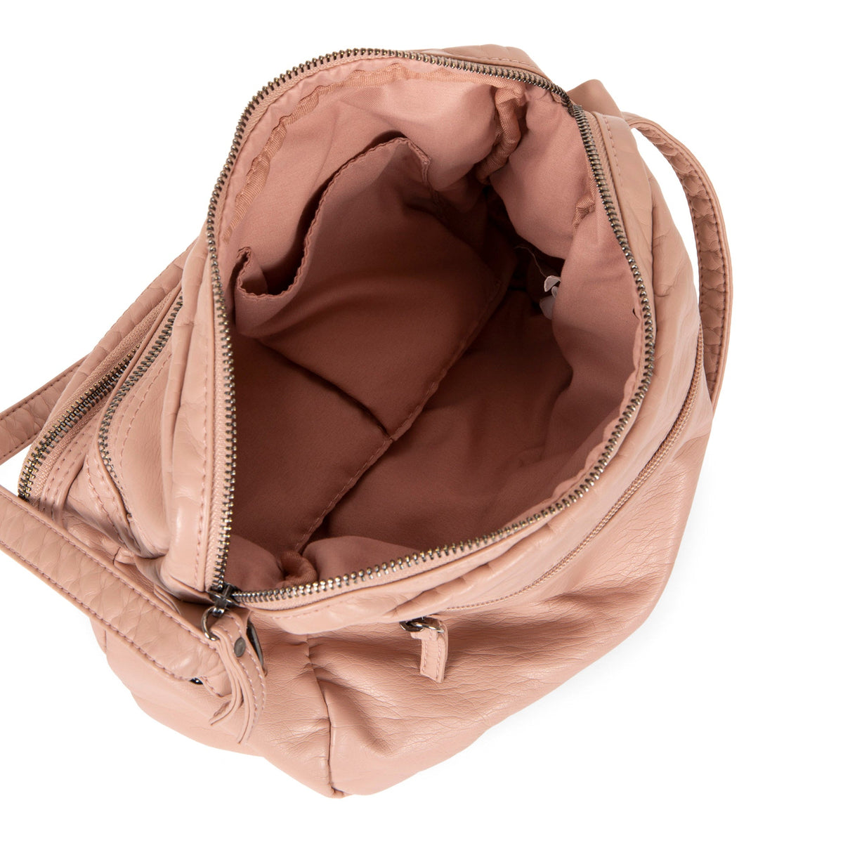 Quilted Crossbody with Front Pouch