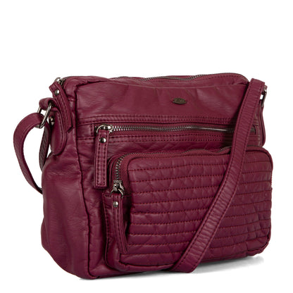 Quilted Crossbody with Front Pouch