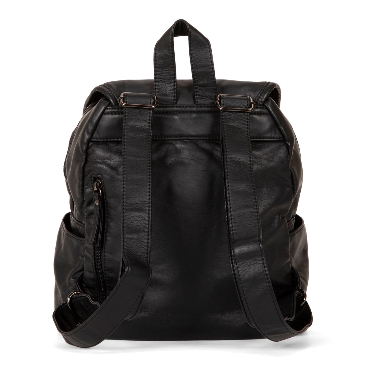 Quilted Front Flap Backpack
