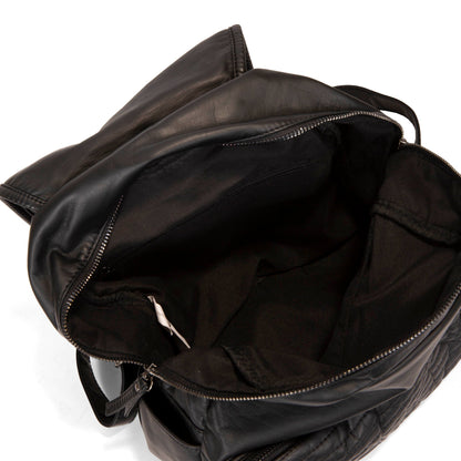 Quilted Front Flap Backpack