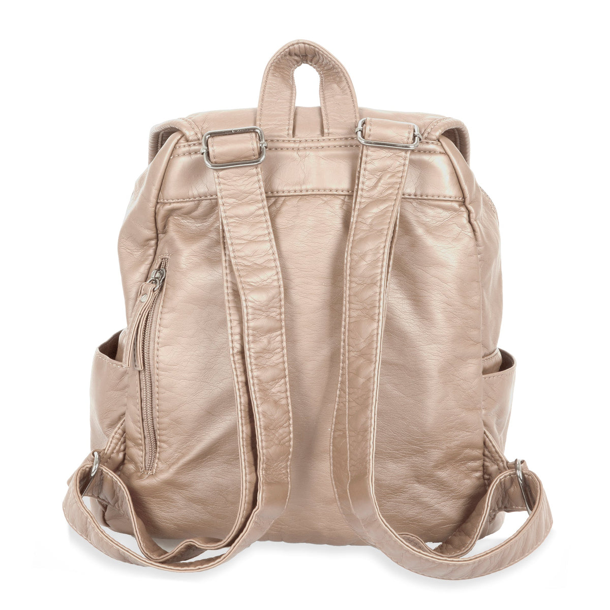 Quilted Front Flap Backpack