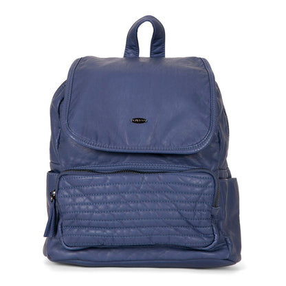 Quilted Front Flap Backpack