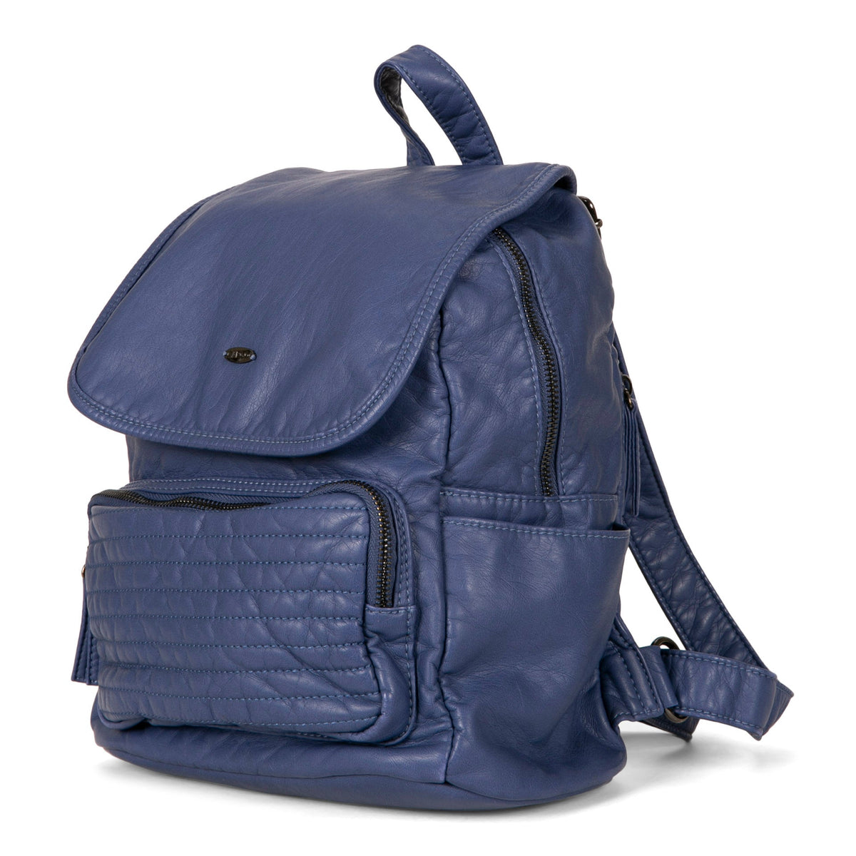 Quilted Front Flap Backpack
