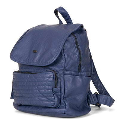 Quilted Front Flap Backpack
